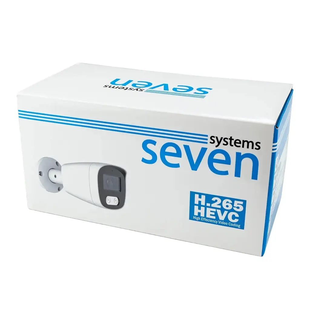 Камера відеоспостереження SEVEN Systems IP1022PA (2.8) білий - фото 6