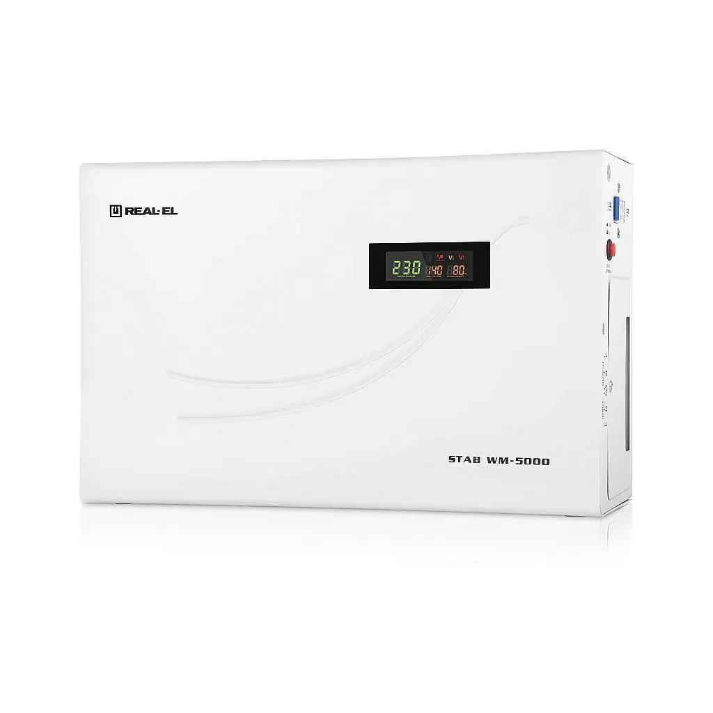 Стабілізатор напруги REAL-EL STAB WM-5000 (EL122400014)