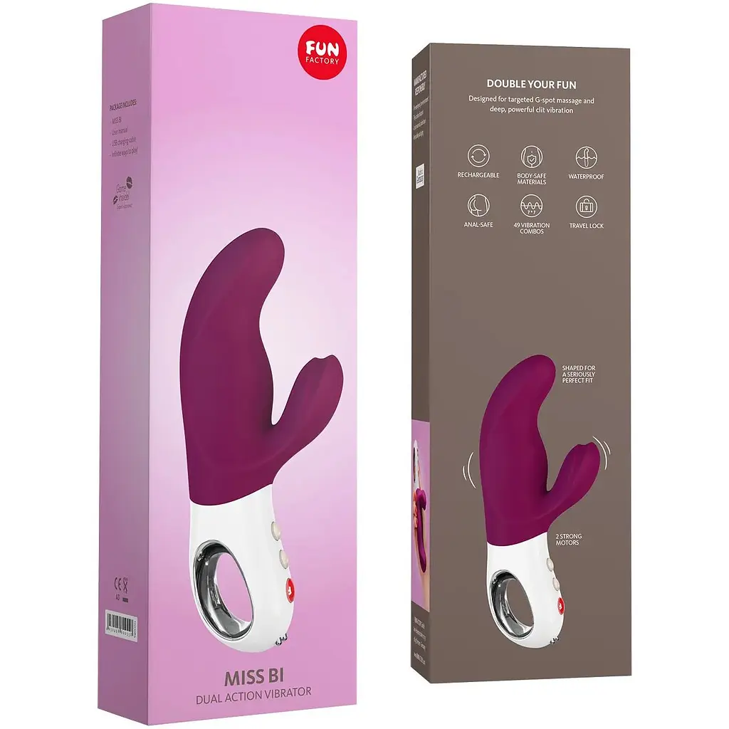 Вібратор-кролик Fun Factory Miss BI - фото 7