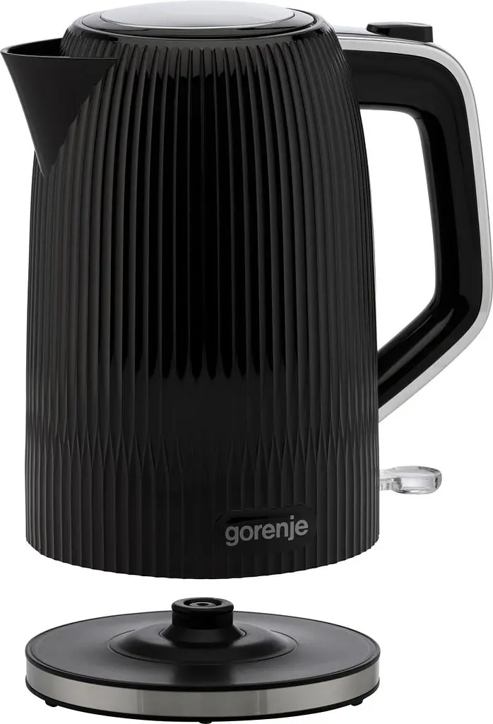 Gorenje Электрочайник 1.7л, Strix-контроль, черный матовый - фото 2