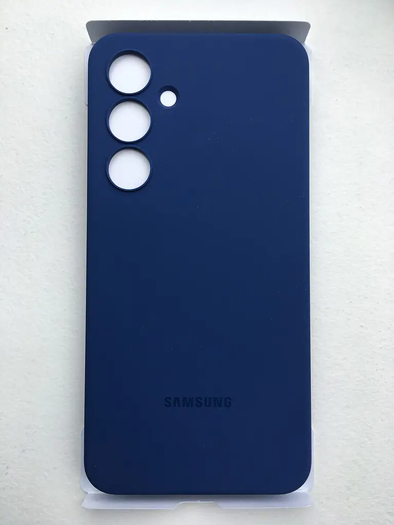 Оригінальний силіконовий чохол Samsung Silicone Case для Samsung Galaxy S24 FE Blue EF-PS721CLEGWW - фото 7