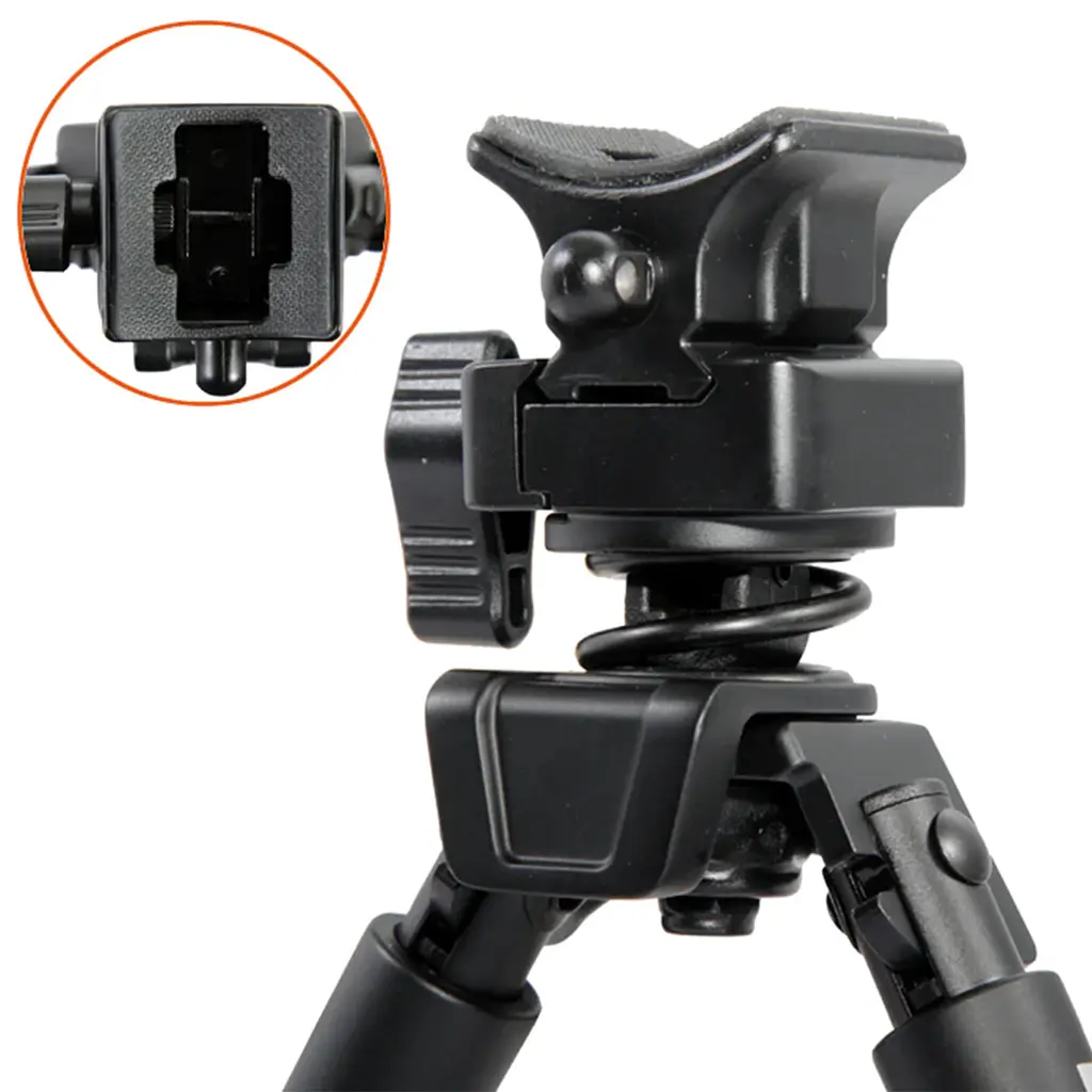 Біпод Vanguard Equalizer 2QS (Equalizer 2QS), Чорний - фото 3