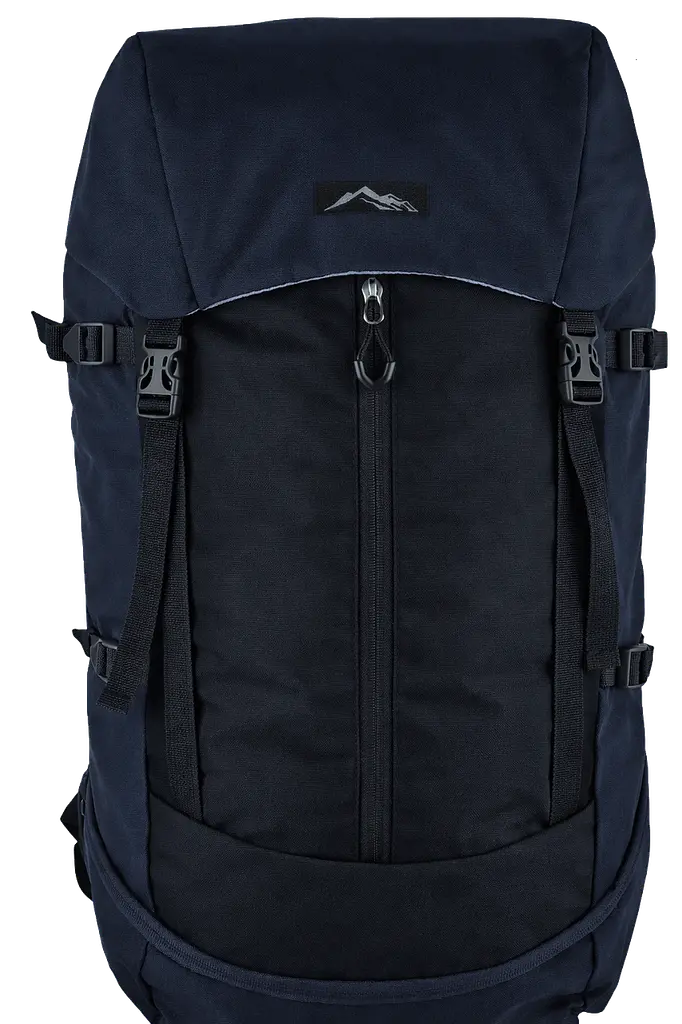 Легкий похідний, туристичний рюкзак з дощовиком 45L темно-синій Adventuridge sum0028865
