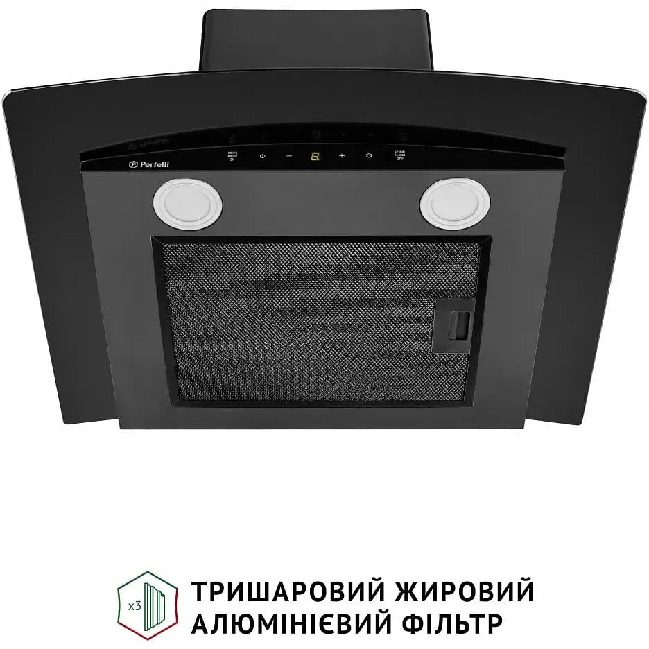Вытяжка Perfelli Grassi 6PWB Nero - фото 6