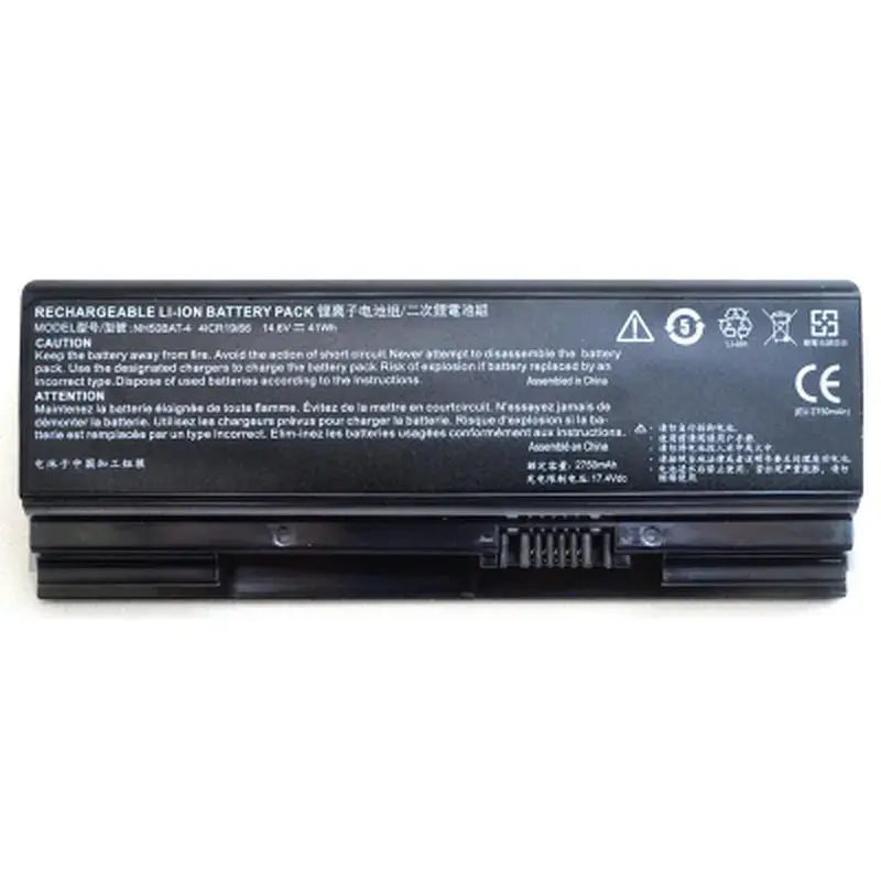 Акумулятор до ноутбука Clevo Dream Machines NH50BAT-4, 2750mAh (41Wh), 4cell, 14.6V, Li-ion AlSoft (A47977)