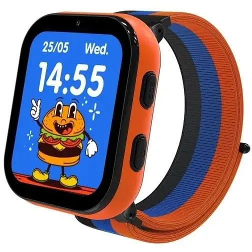 Дитячий смарт-годинник Gelius GP-PK008 (Rainbow) з GPS/4G Black - фото 5