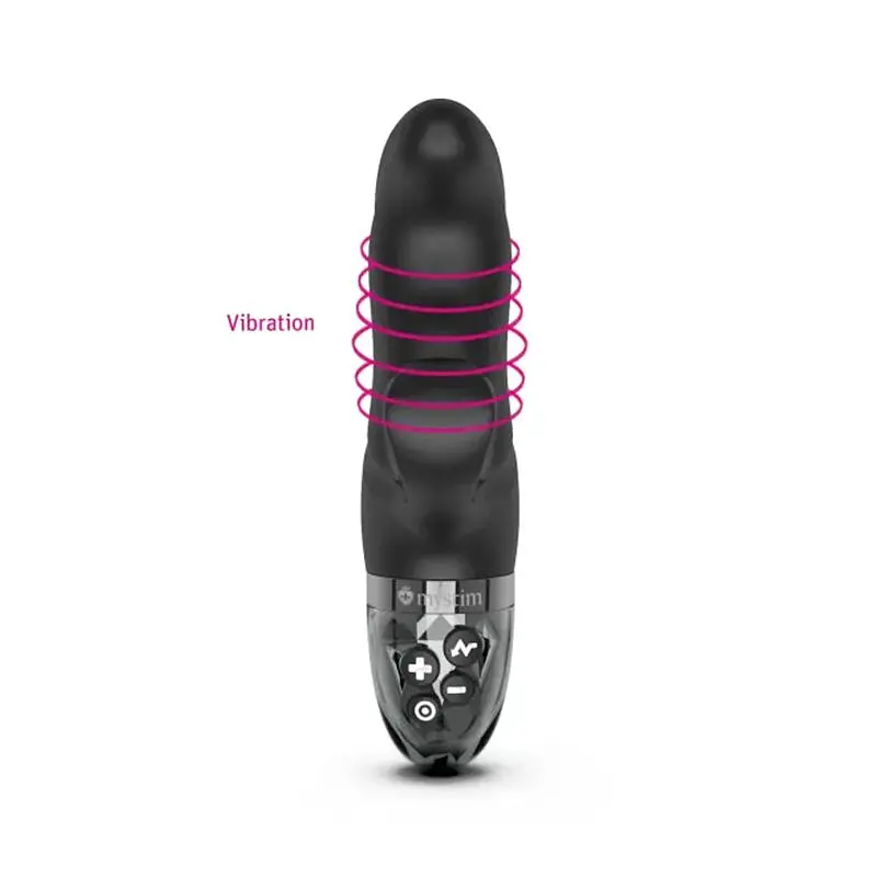Вібратор-кролик із електростимуляцією Mystim Hop Hop Bob Black Edition Mystim SO8142 99465 - фото 6