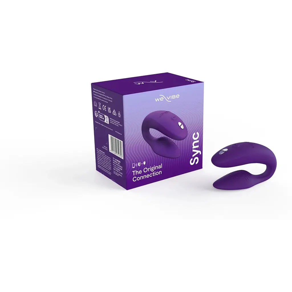 Смарт-вібратор для пар We-Vibe Sync 2 Purple - фото 8