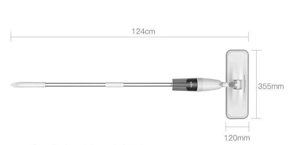 Швабра Xiaomi Mijia Deerma Water Spray Mop (TB500) [31391] - фото 9