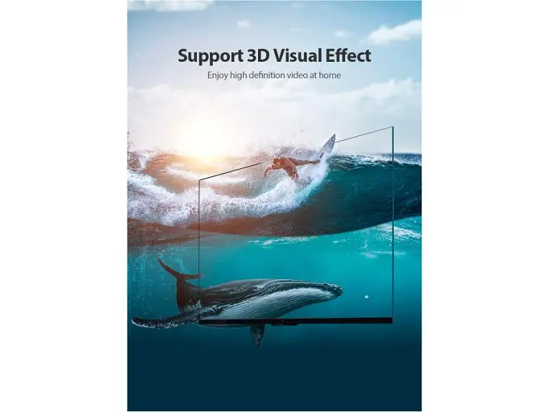 Кабель Vention HDMI to HDMI v2.0 2m Black (AAIBH) - фото 9
