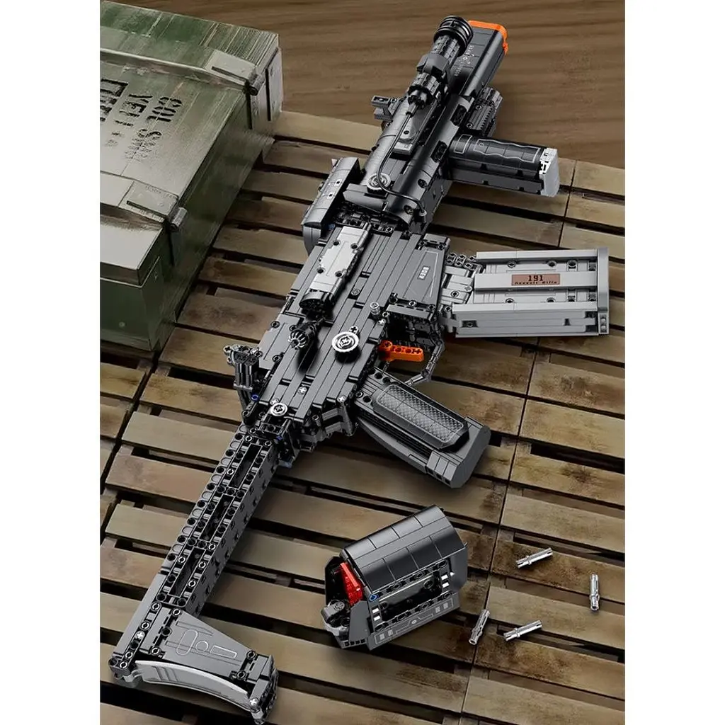 Конструктор Reobrix Штурмова гвинтівка MCX з функціональним механізмом (77025) [171508] - фото 8