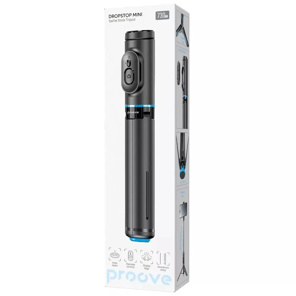 Трипод Proove DropStop Mini 730 мм Чорний (MPDSM0000001) - фото 9