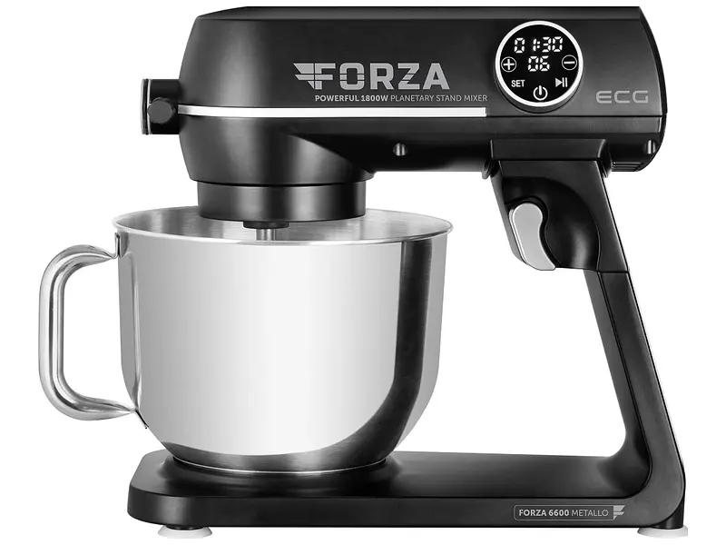 Кухонна машина ECG FORZA 6600 Metallo Nero - фото 2