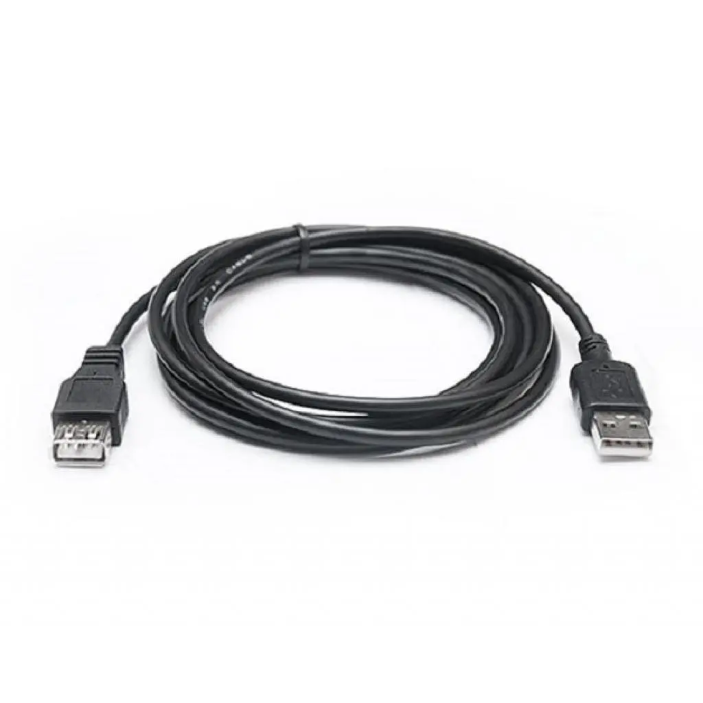 Дата кабель USB 2.0 AM/AF 2.0m Pro black REAL-EL (EL123500028) - фото 2
