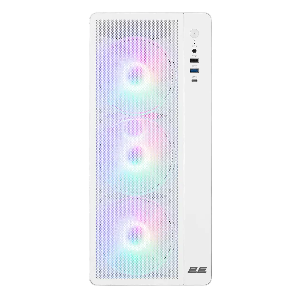 Корпус 2E GAMING Credo Plus V510W ARGB White (2E-V510W) - фото 2