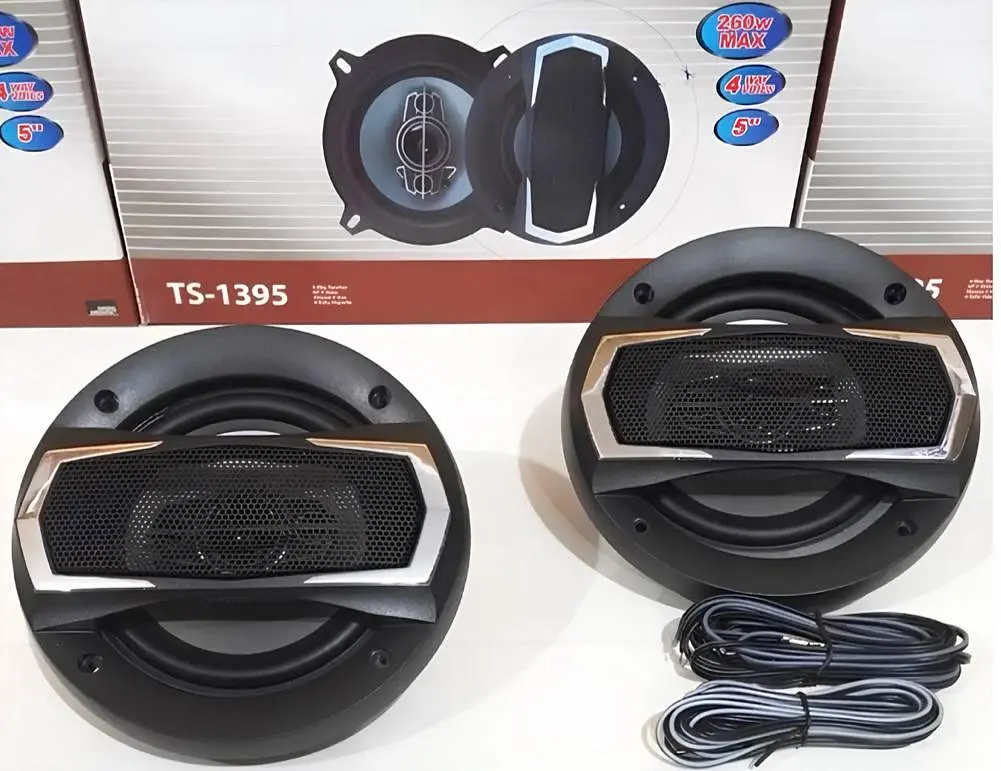 Автомобільні динаміки TS-1395E 5| 260W, 3-смугова коаксіальна автоакустика, колонки у двері автомобіля для поліпшення звуку - фото 5