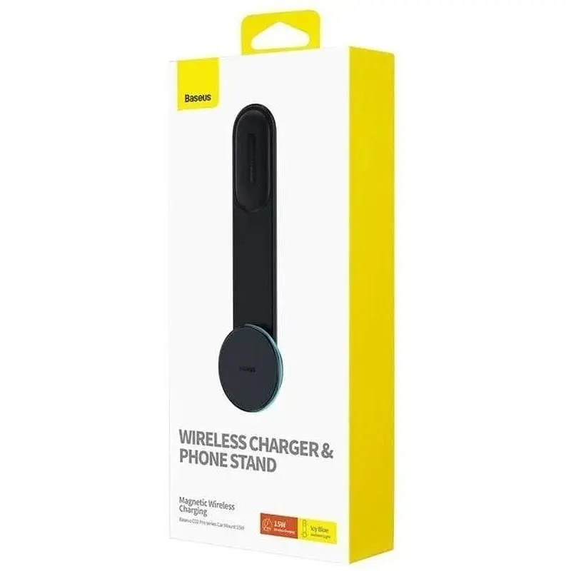Тримач з бездротовою зарядкою Baseus C02 Pro Series 15 W (C40156000111-00) - фото 10