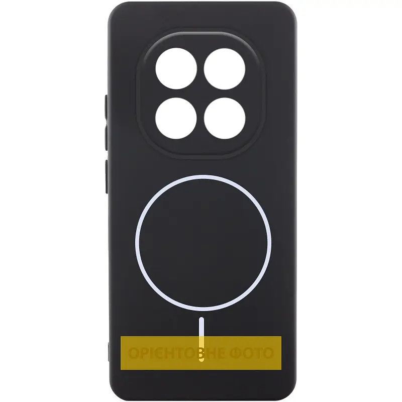 Чохол Silicone Cover Lakshmi Full Camera (AA) with Magnetic Fit для Xiaomi Redmi A7 Pro 4G /Poco C81 Чорний / Black