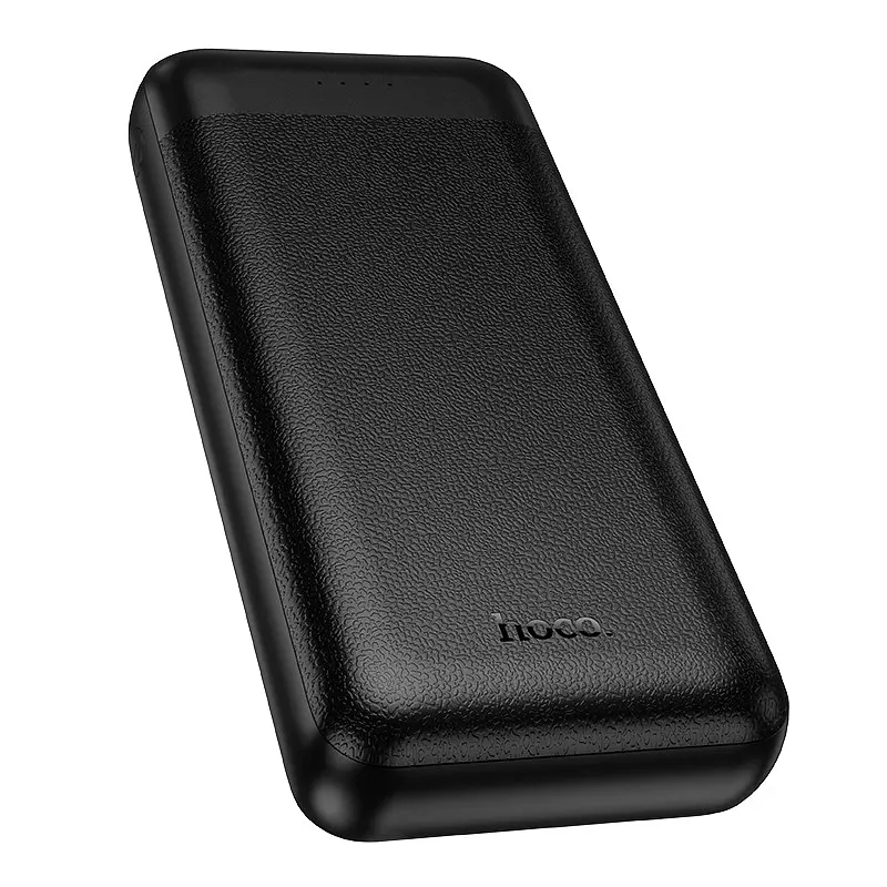 Зовнішній акумулятор HOCO J153A Stability Power Bank 20000mAh портативна мобільна батарея чорна - фото 3