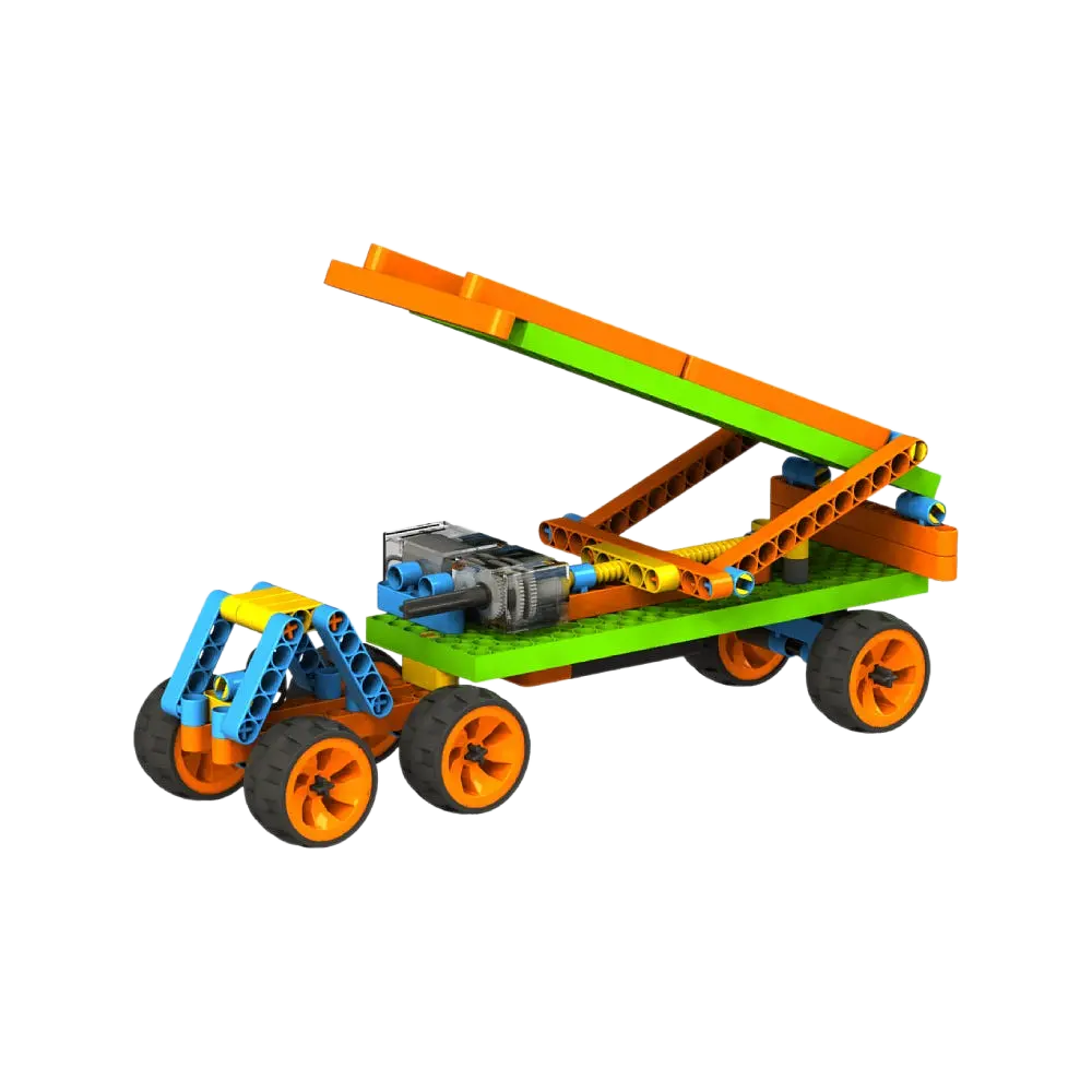 Конструктор Zephyr Blix Power Screw полипропиленовый развивающий с моторчиком 186 элементов 7 моделей - фото 2