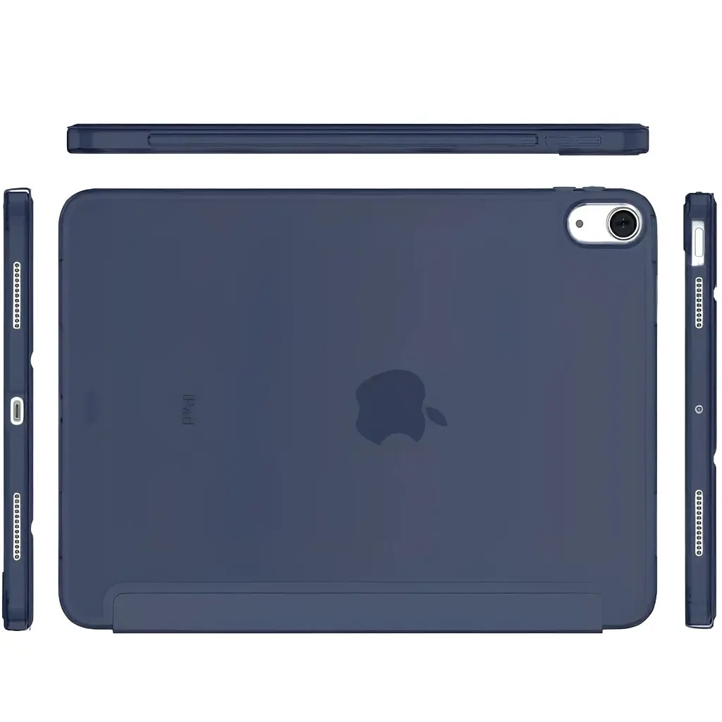 Чохол до планшета BeCover Tri Fold Hard Apple iPad Air 11" M2/M3 (2024/2025) Deep Blue (711413) - фото 3