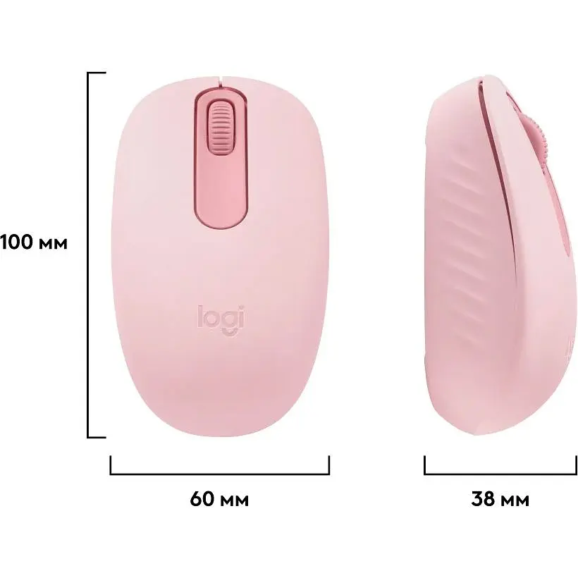 Миша Logitech M196 Rose (910-007461) [127490] - фото 7