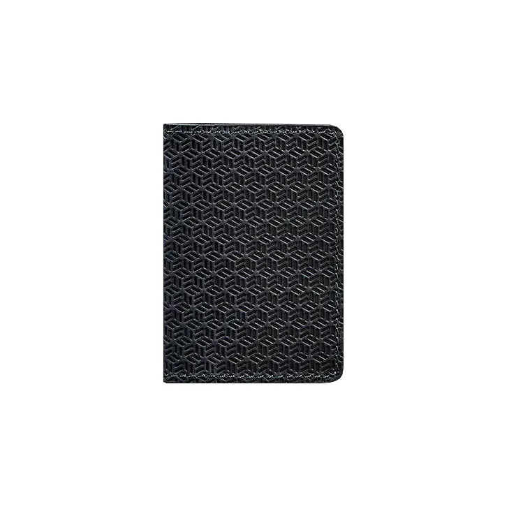 Чоловічий шкіряний кард-кейс (візитниця) 6.0 Карбон синій - фото 6