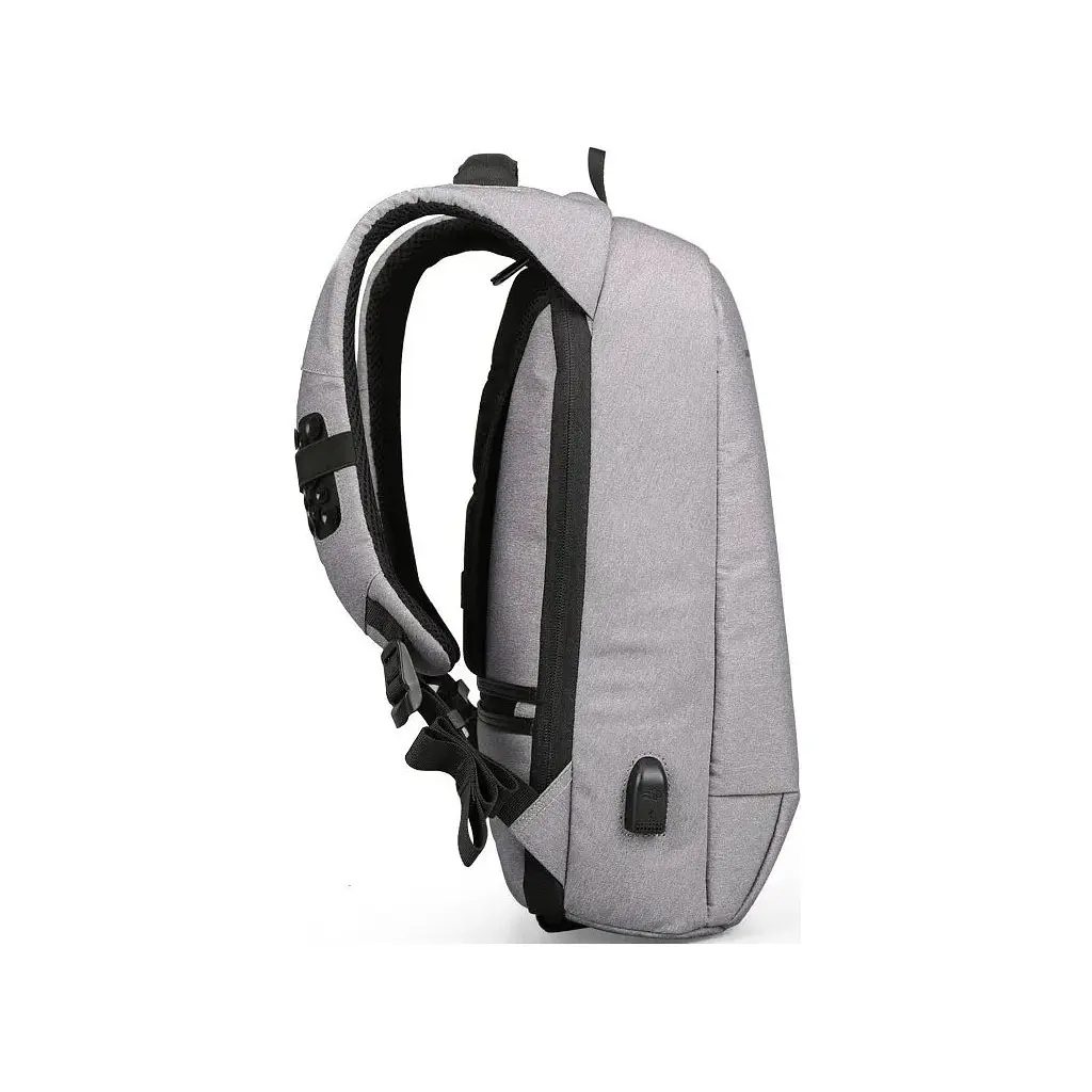 Рюкзак для ноутбука Kingsons 17" laptop backpack Light Grey (KS3149W-D17L) - фото 2