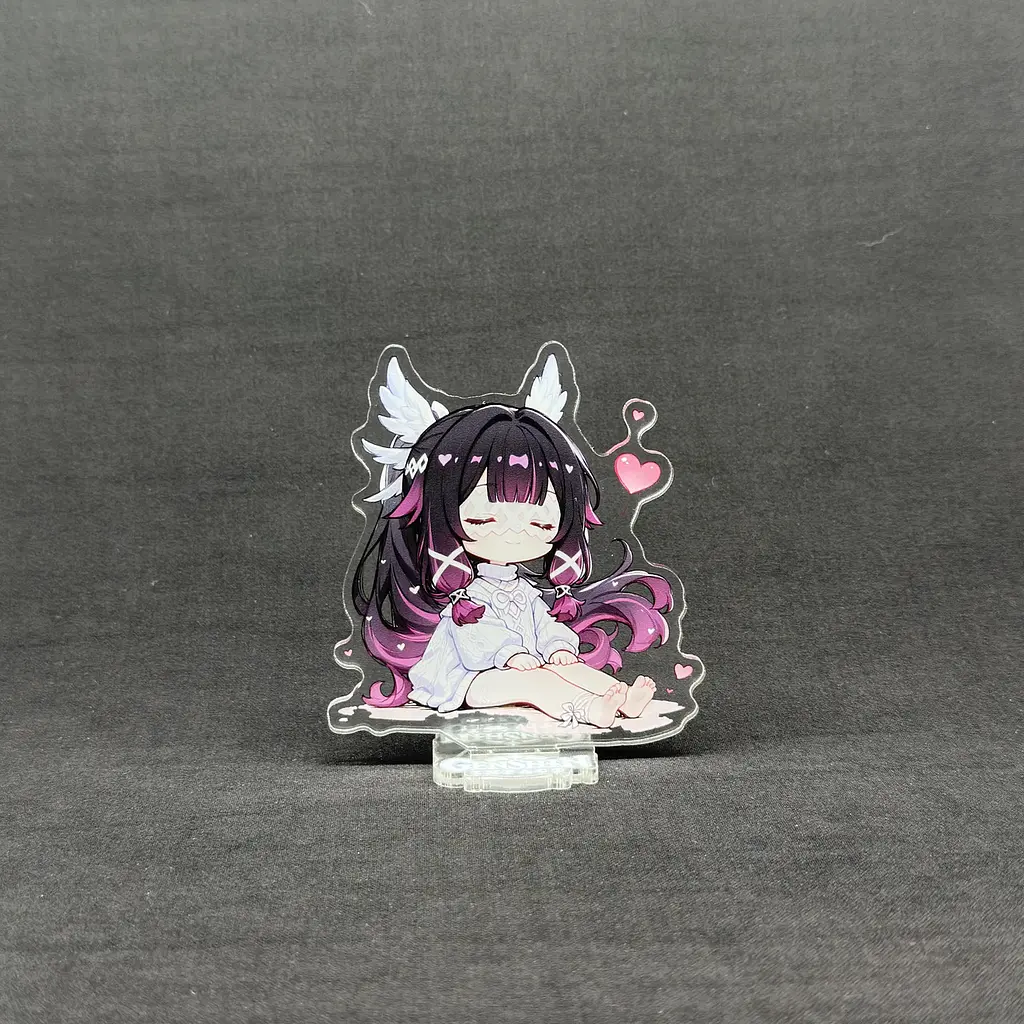 Акрилова колекційна фігурка Геншин Імпакт - Genshin Impact Chibi Коломбіна 1 10 см