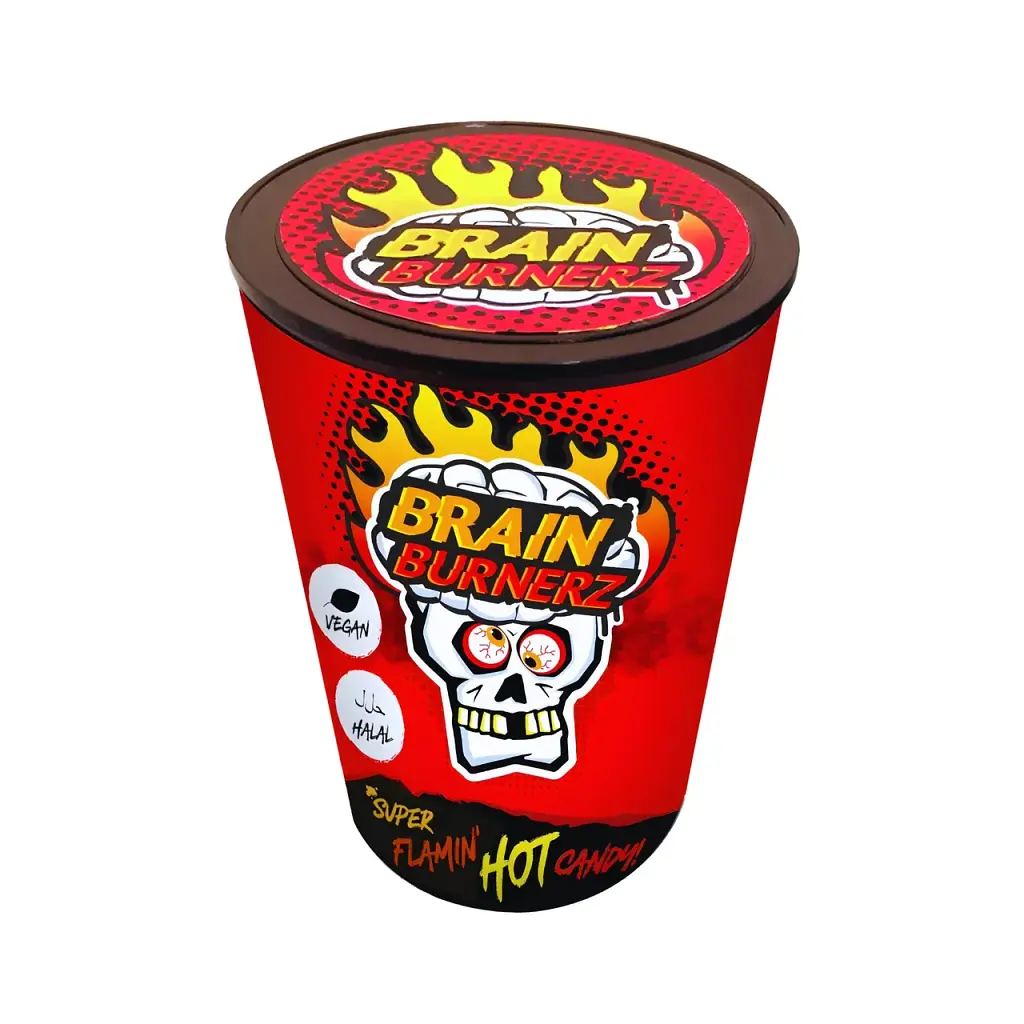 Льодяники Brain Blasterz Brain Burnerz Tub 48 г - фото 4