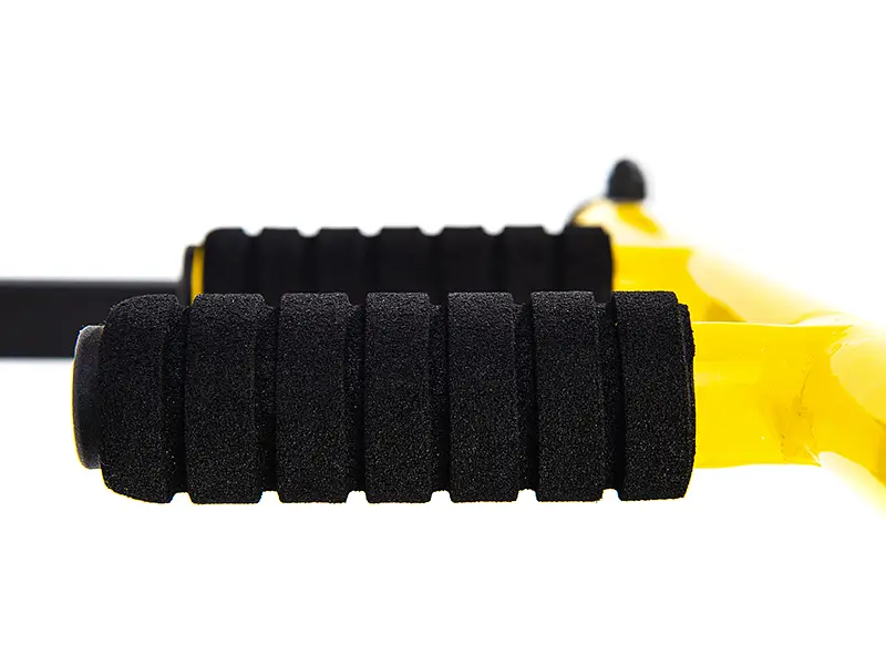 Настінний турнік Besport 3 хвата BS-T0004 жовтий - фото 5