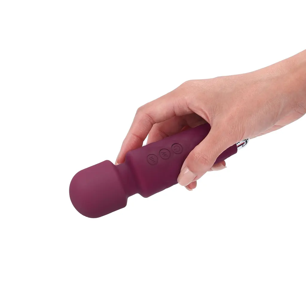 Мінівібромасажер Dorcel Wand Mini Wanderful Plum - фото 4