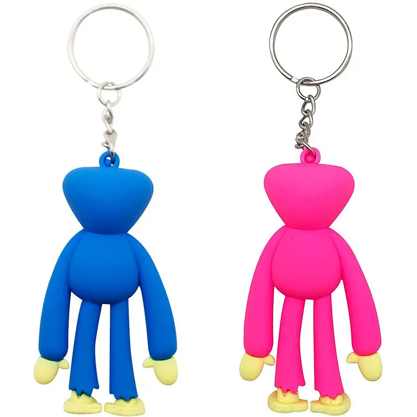 Набор брелоков Watchbands Kissy Missy – Киси Миси и Huggy Wuggy – Хаги Ваги силиконовые (PBKMHW1) - фото 2