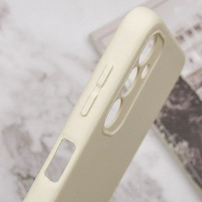 Чохол TPU GETMAN Liquid Silk Full Camera для Samsung Galaxy M34 5G Пісочний / Sand - фото 6