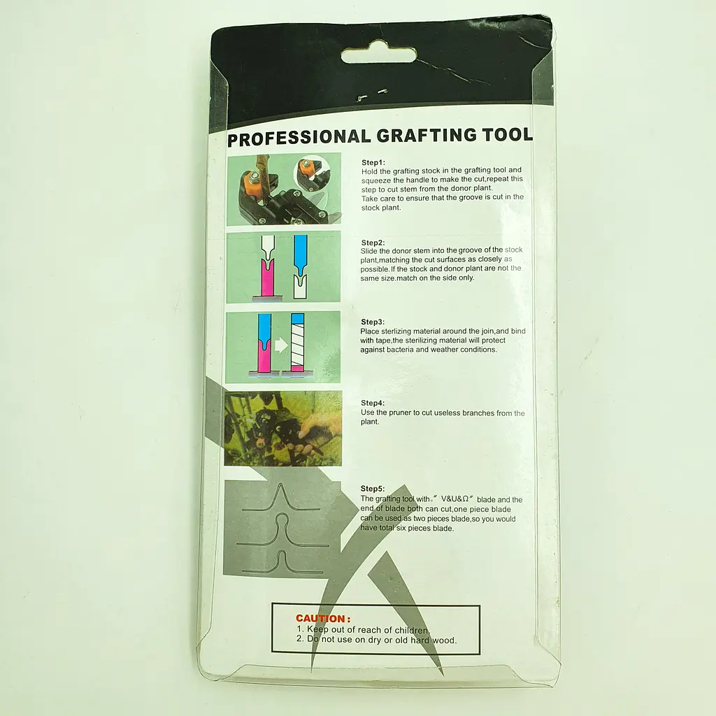 Секатор професійний для щеплень 210x10мм UKC Professional Grafting Tool - фото 13