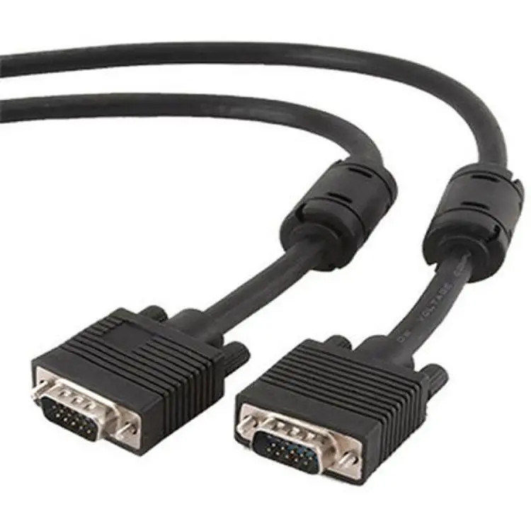 Кабель мультимедійний VGA M to VGA M 1.8m black REAL-EL (EL123500043)