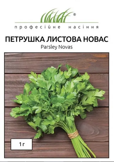 Насіння петрушки листової Новас 1 г Професійне насіння