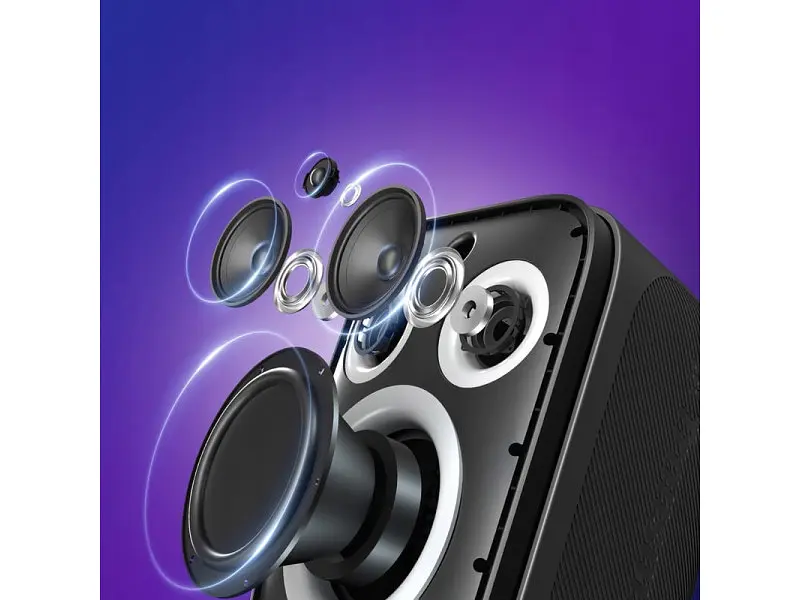 Портативна акустика Tronsmart Halo 200 Black (868659) - фото 5