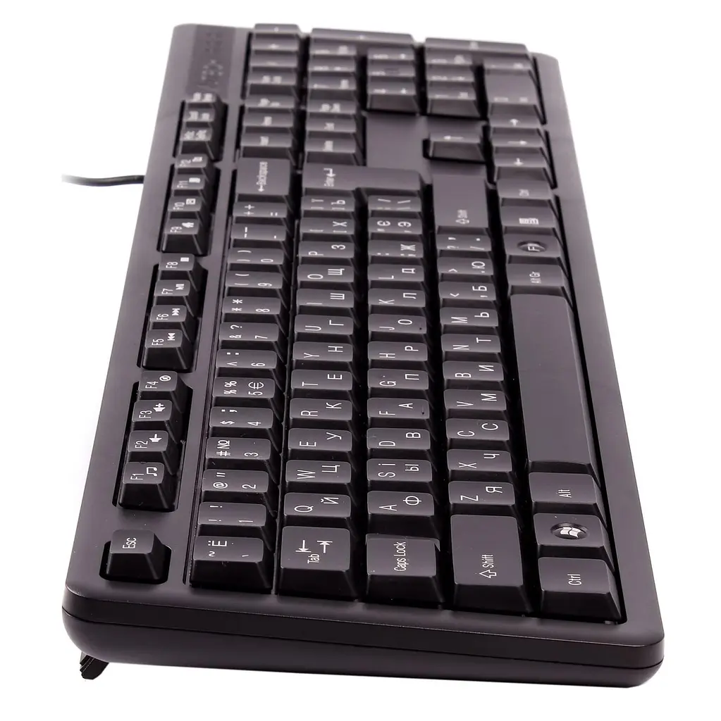 Клавіатура A4Tech KK-3 USB Black (KK-3 USB (Black)) - фото 3