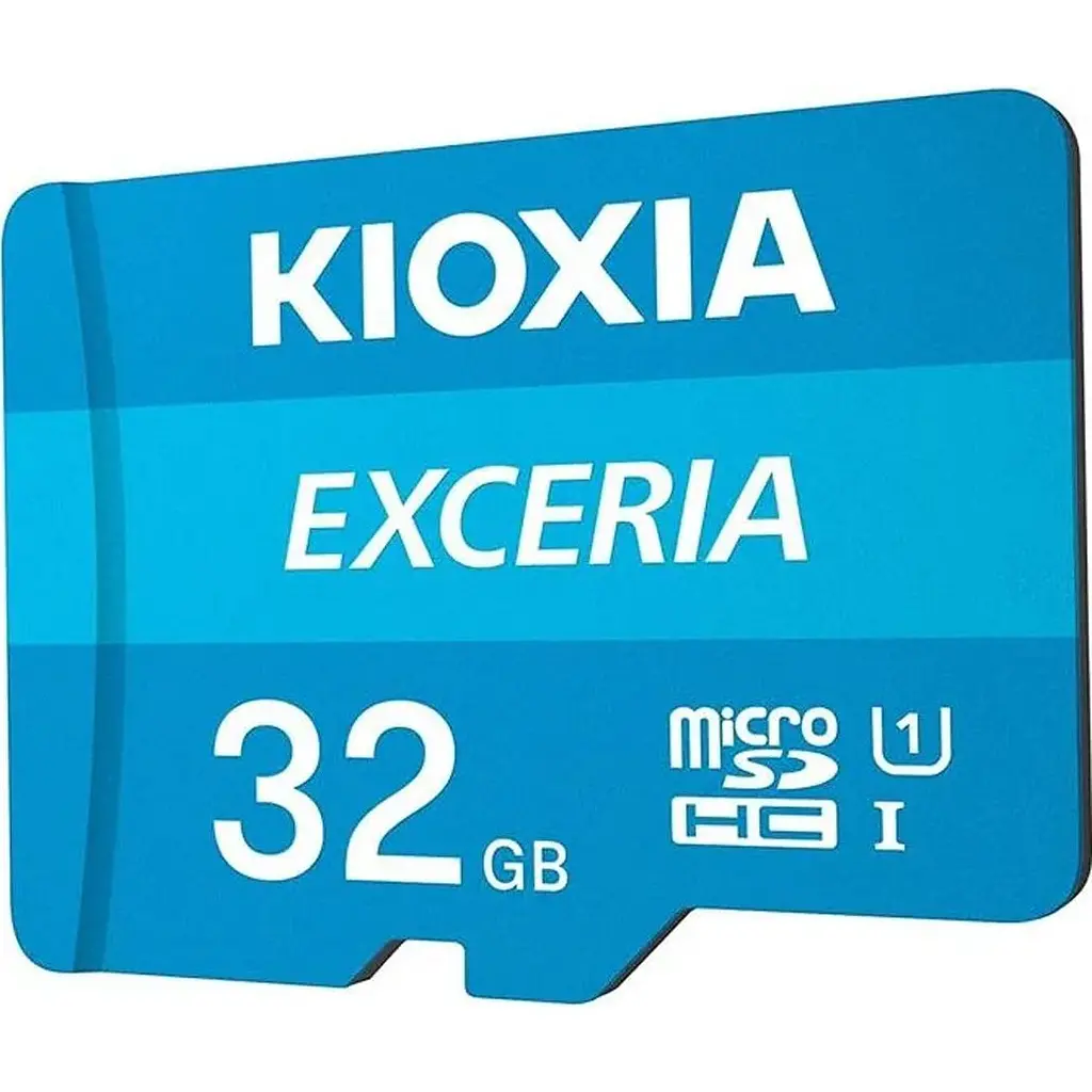Карта пам'яті Kioxia microSDHC Exceria 32GB Class 10 UHS-I U1 V10 + SD Adapter (LMEX1L032GG2) [163982] - фото 2