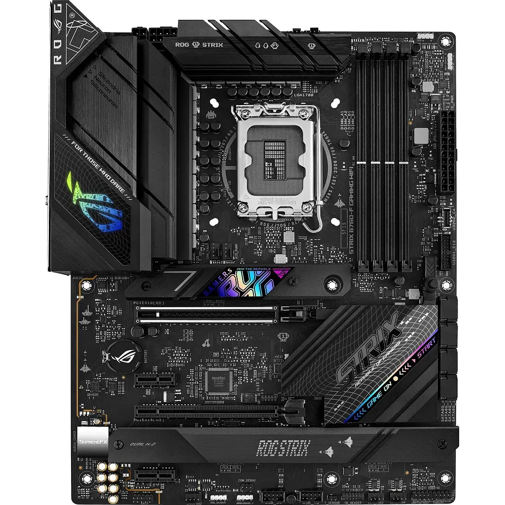 Материнська плата Asus ROG Strix B760-F Gaming WIFI [90MB1CT0-M0EAY0] UA [143735] - фото 2
