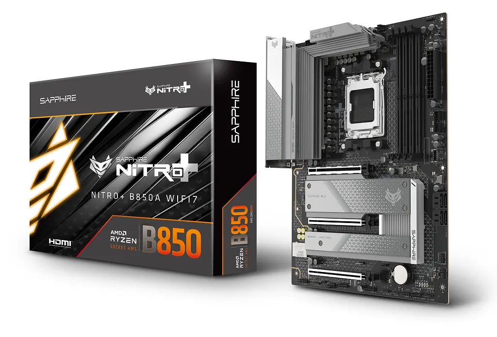 Материнская плата NITRO+ B850A WIFI7 sAM5 Sapphire teh0024957 - фото 7