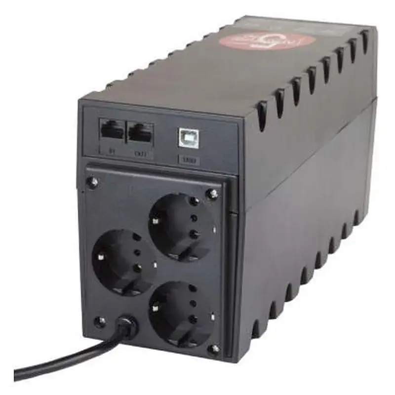 Пристрій безперебійного живлення Powercom RPT-800AP Schuko - фото 2