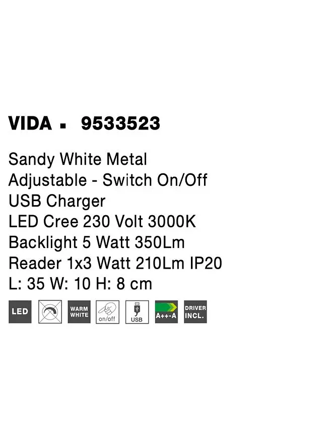 Светильник Nova Luce VIDA 9533523 - фото 8