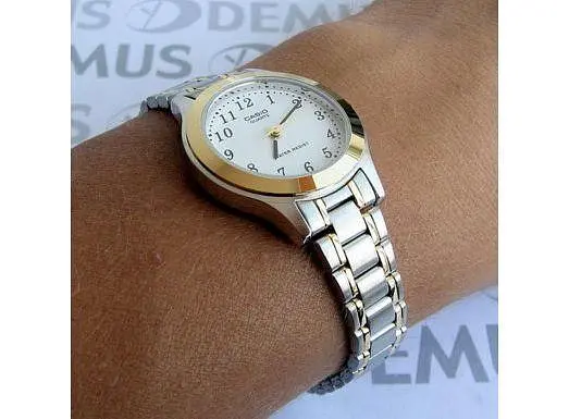 Красиві жіночі кварцові годинники наручні оригінальні Японія Casio Collection LTP-1263PG-7BEF - фото 2