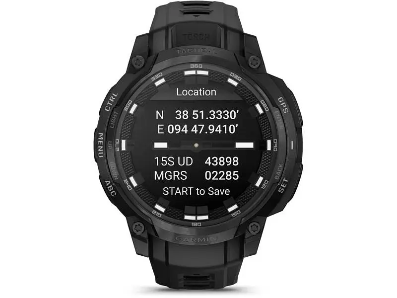 Смарт-годинник Garmin Instinct Crossover AMOLED Tactical Edition Black (010-03398-02, 010-03398-42) - фото 4