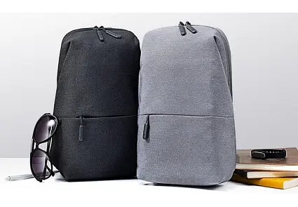 Рюкзак XiaomiXiaomi City Sling Bag (Light Grey) (ZJB4070GL) - фото 4