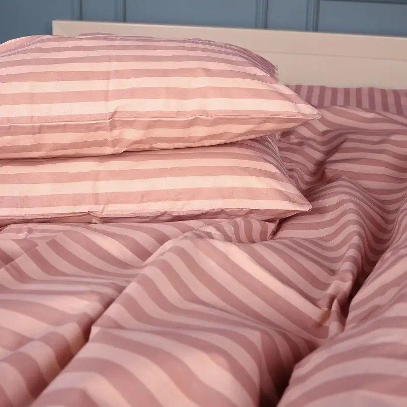 Комплект постільної білизни MirSon Бязь Nude stripes 160х220 см (2200011152592) - фото 5