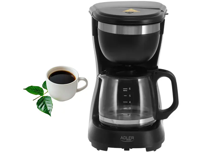 Капельная кофеварка Adler AD 4381 Black - фото 2