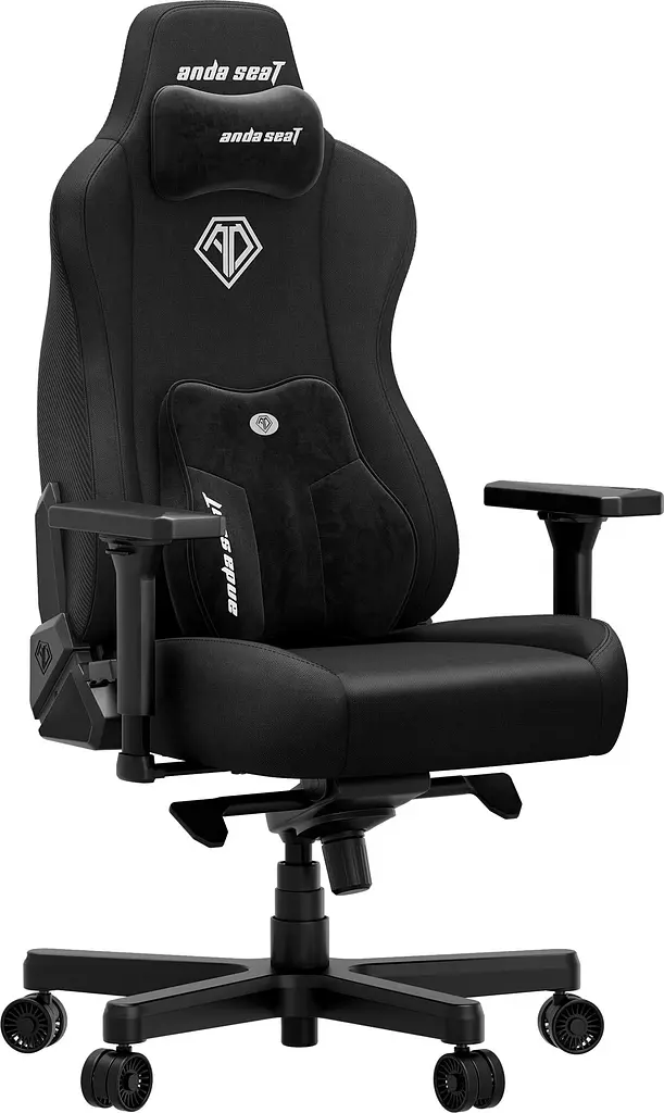Крісло для геймерів Anda Seat Kaiser 3E Size XL Black (AD23YC-XL-09-B-CF-B01) - фото 2